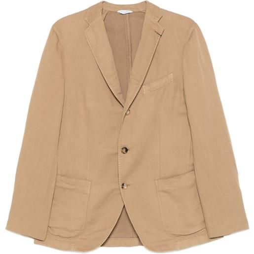 Boglioli blazer con revers classici - toni neutri