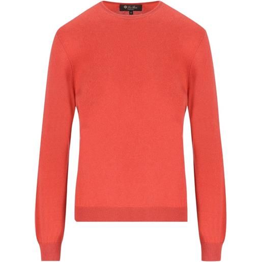 Loro Piana maglione a maniche lunghe - arancione