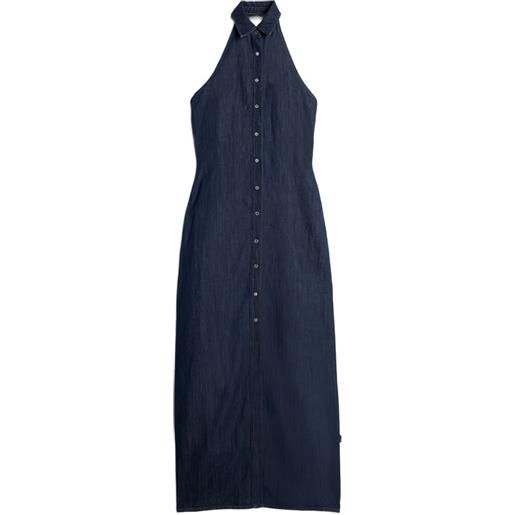 7 For All Mankind abito lungo con bottoni - blu