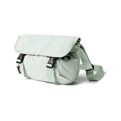 Bellroy cinch mini messenger (borsa a tracolla leggera da 6 litri, tessuto resistente all'acqua, organizzazione senza sforzo) - seafoam