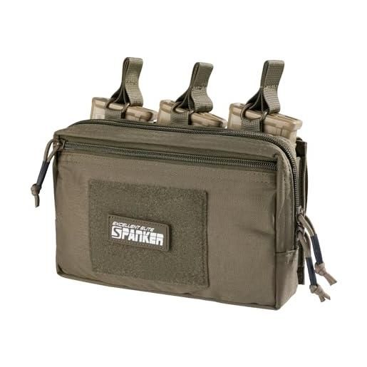 EXCELLENT ELITE SPANKER borsa tattica per l'amministrazione con custodia per caricatori borsa porta attrezzi molle utility organizer borsa medica militare(rgn)