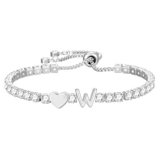 Braccialetti Iniziali In Oro MONOZO Per Donna, Delicati Braccialetti Con Iniziale A Forma Di Lettera S Riempiti In Oro 14 Carati Con Perline A~p127751652