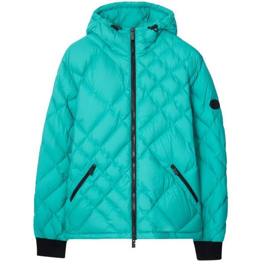 Burberry giacca trapuntata - verde