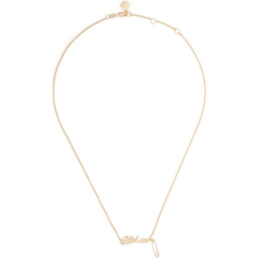 Stolen Girlfriends Club collana sentimental script - oro