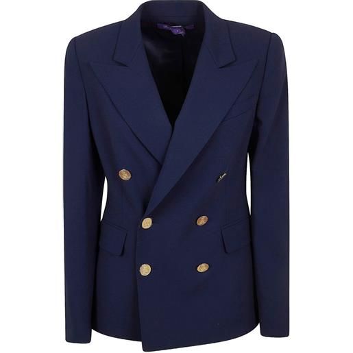 Ralph Lauren Collection blazer sartoriale camden doppiopetto - blu