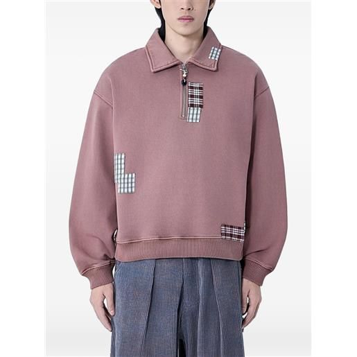 STORY mfg. felpa patchwork - rosa