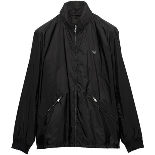 Prada piumino re-in nylon - nero