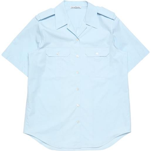 Acne Studios camicia con taschino - blu