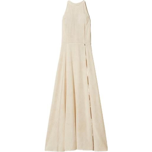 TWINSET abito con scollo all'americana - toni neutri