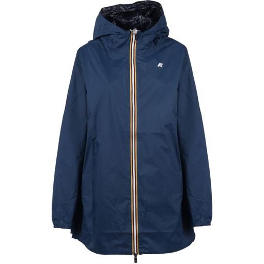 K-Way giacca sophie plus con cappuccio - blu