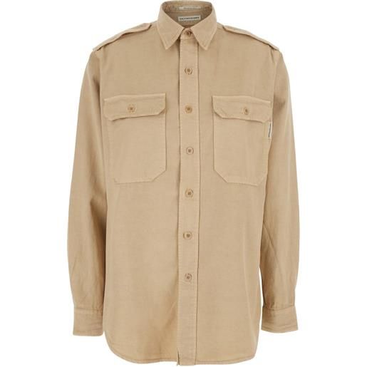 Roy Rogers camicia con tasca - toni neutri