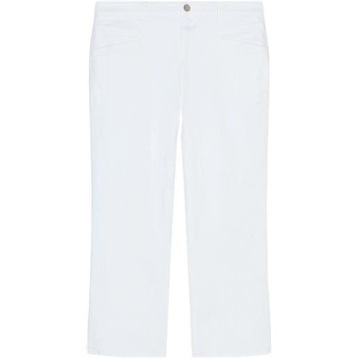 Closed jeans mira-x con applicazione - bianco