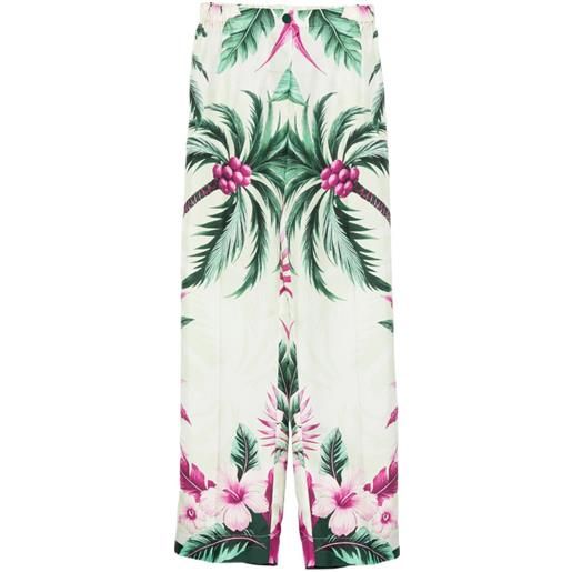 F.R.S For Restless Sleepers pantaloni a fiori - verde