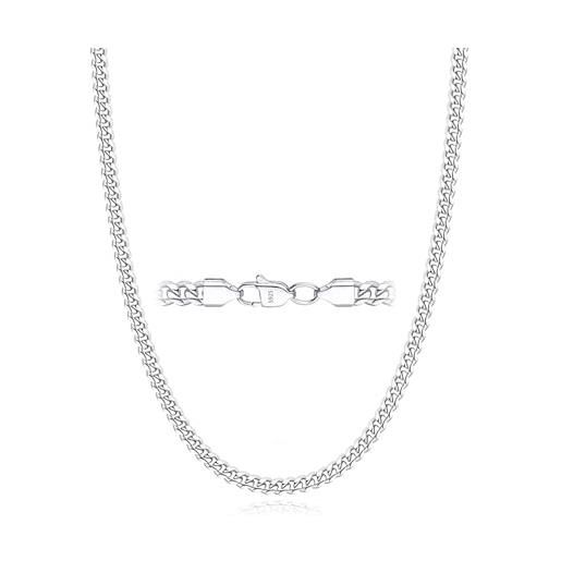 Collana Donna Tuscany Silver In Argento Sterling 925 - Gioiello Etico Con Scatola Regalo
