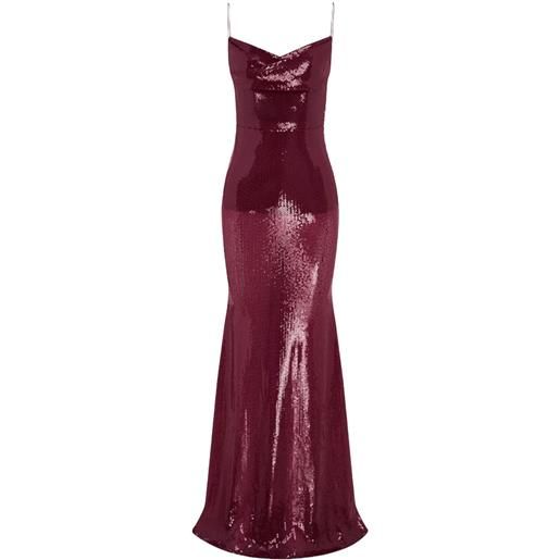 Alex Perry abito con paillettes - rosso