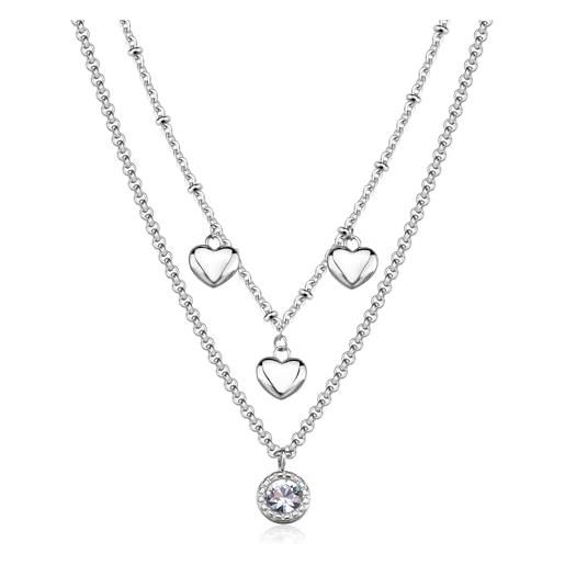 Collana Choker Cuore S'Agapõ Stellar SSE15