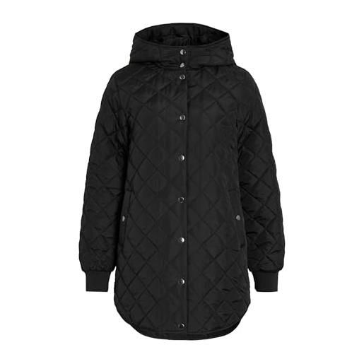 Vila vitate l/s giacca con cappuccio - noos, nero, 50