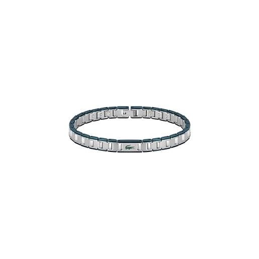 Lacoste bracciale da uomo link in acciaio inossidabile - 2040590