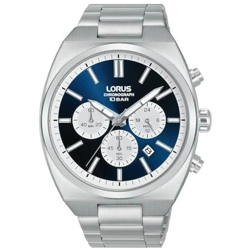 Lorus RT351CX9 Orologio Uomo Al Quarzo – Sportivo, 10 Bar, Design Seiko