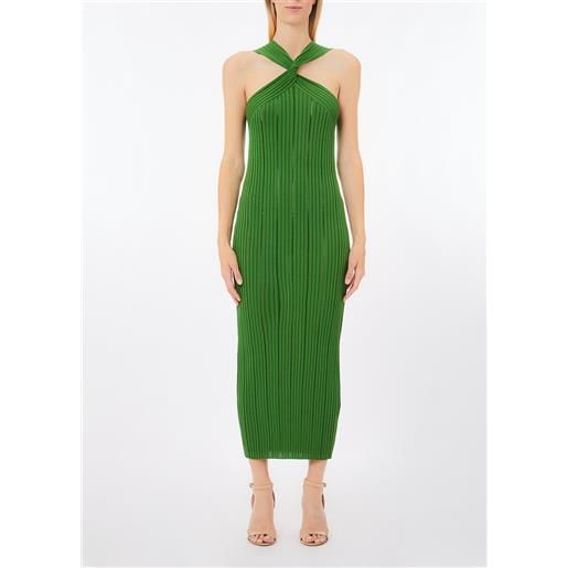 LIUJO liu jo abito lungo in maglia, verde