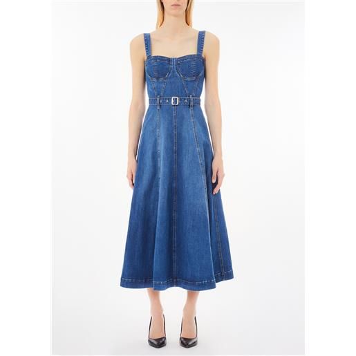 LIUJO liu jo abito in denim, denim blu