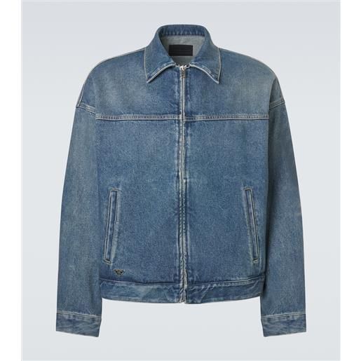 Prada giacca blouson di jeans