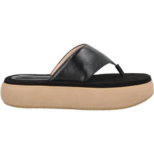 Leather Collection Infradito In Pelle Donna: Comode, Con Tacco A Bobina 2 Cm – Vestibilità Normale - 3