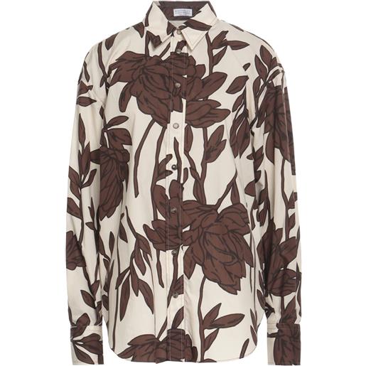 BRUNELLO CUCINELLI - camicie e bluse fantasia