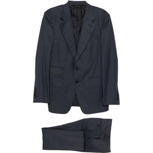 TOM FORD completo shelton - blu