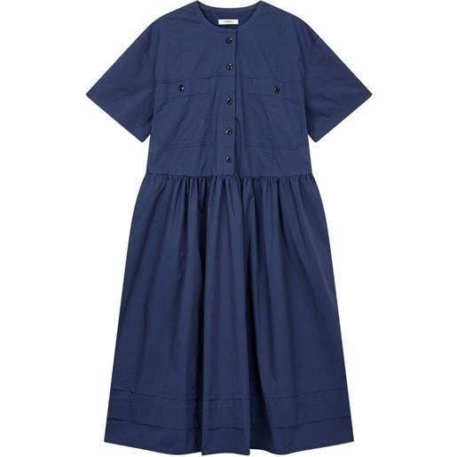 TOMBOY abito midi con tasche - blu