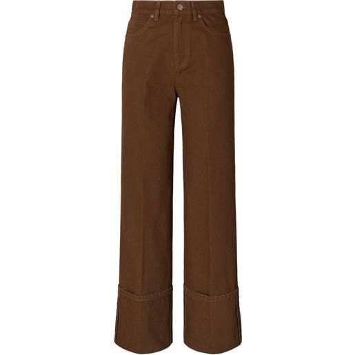Tory Burch jeans dritti - marrone