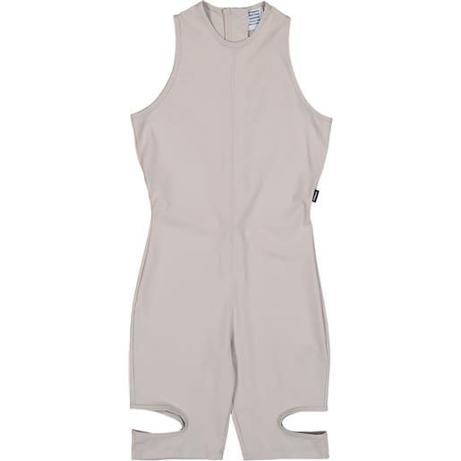 VETEMENTS tuta corta tease - toni neutri