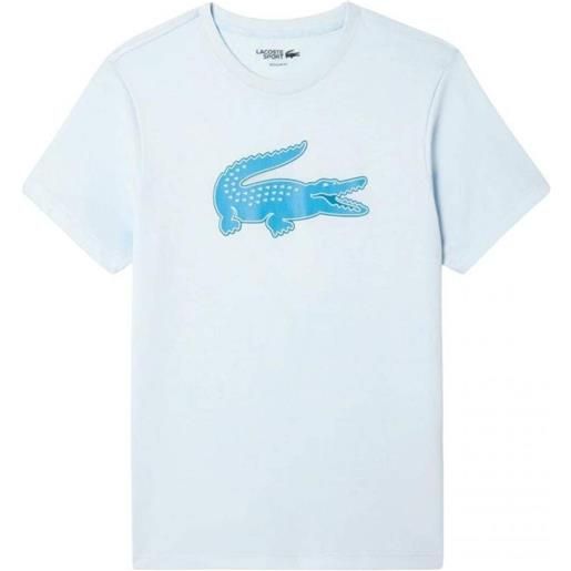 Lacoste maglietta Lacoste sport azzurro chiaro