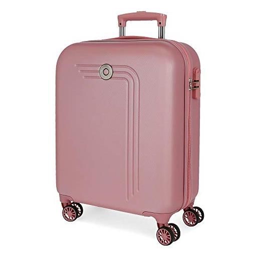 Set Di 2 Valigie Rigide HAUPTSTADTKOFFER Bagaglio A Mano 55cm E Trolley Medio - Viola Lucido, 84L Totali