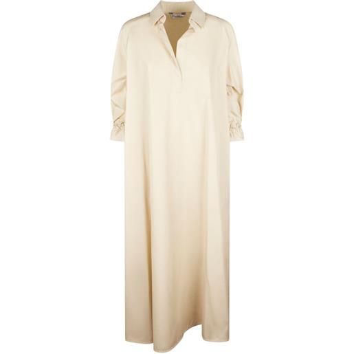Max Mara abito lungo - toni neutri