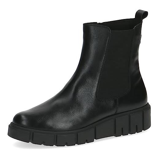 CAPRICE 9-25411-41, stivaletti piatti donna, nero (black nappa), 40 eu