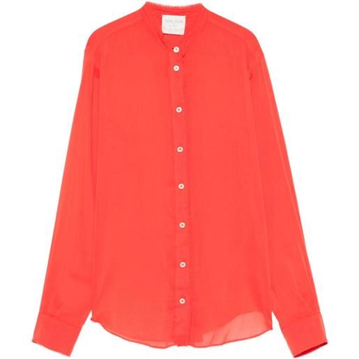 Forte Forte camicia henley - rosso