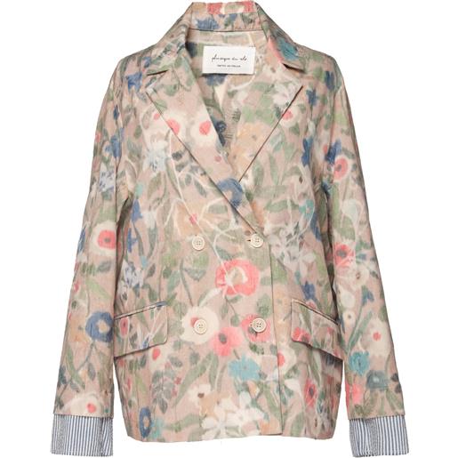 PHISIQUE DU ROLE 26p171 jacket with flowers jaquard