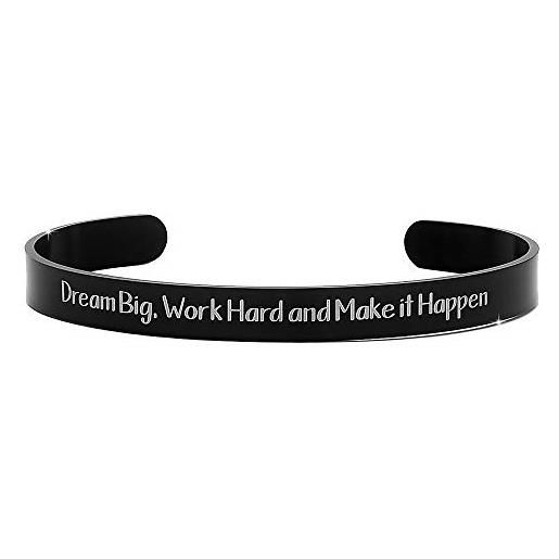 Bracciale Donna In Acciaio Con Frase Per Cognata - Gioiello Emozionale Made In Italy Con Ciondolo Regolabile - 3