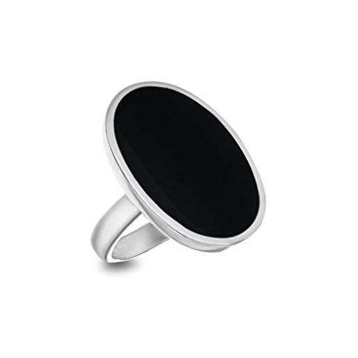 Orecchini A Lobo Ovali In Argento Sterling 925 Con Turchese - Tuscany Silver, Ipoallergenici, Regalo Per Donna