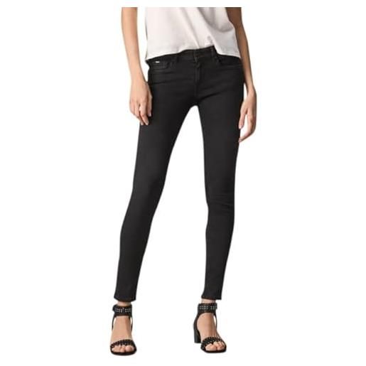 Pepe Jeans soho, pantaloni donna, black (denim-s98), 28w / 30l