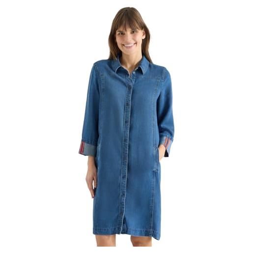 Cecil abito in denim, blu lavato, s