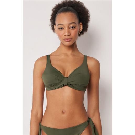 Calzedonia triangolo classico costume premium sculpt verde