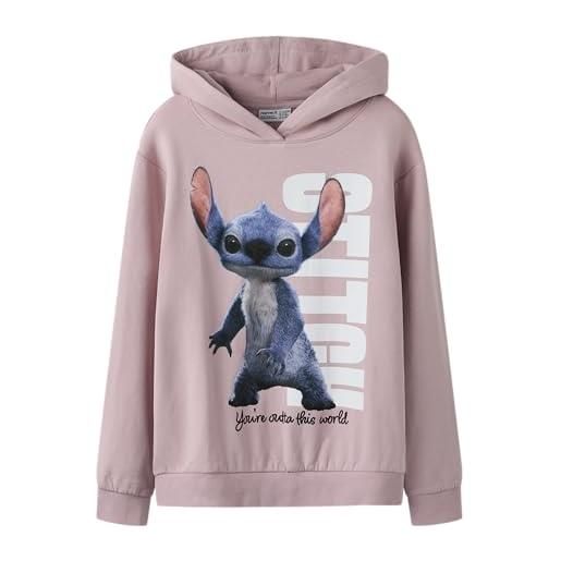 NAME IT Felpa Con Cappuccio Per Bambino - Modello NKMOSVILD LS RLX SWE, Colore Nero, Morbida E Casual