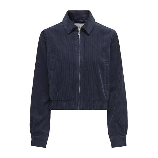 ONLY onlpippa cord bomber otw, teak rivestito, m donna