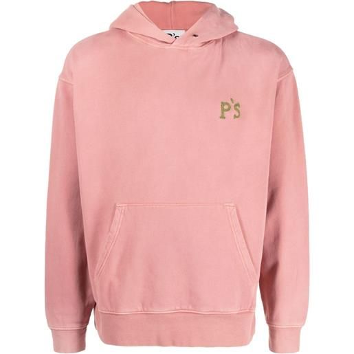 PRESIDENT'S felpa con ricamo - rosa