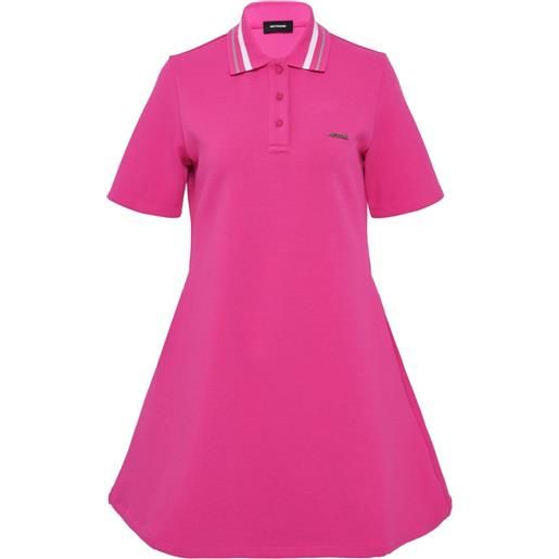 We11done abito midi - rosa