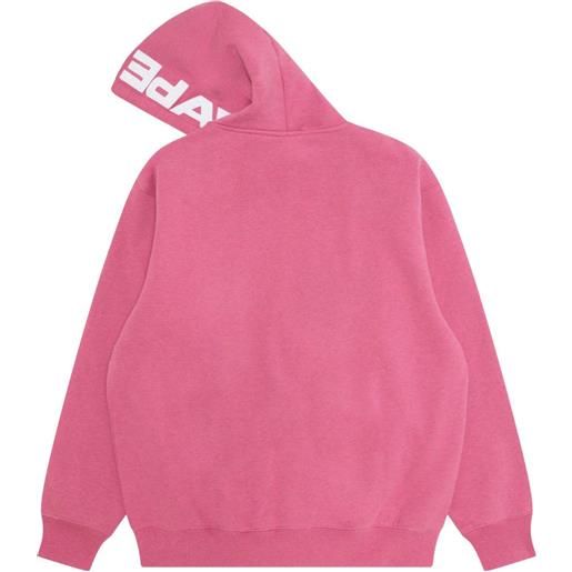 AAPE BY *A BATHING APE® felpa con zip - rosa