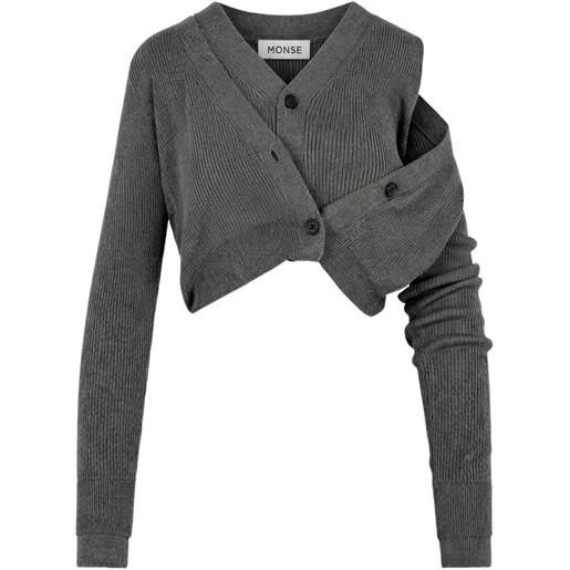 Monse cardigan crop - blu