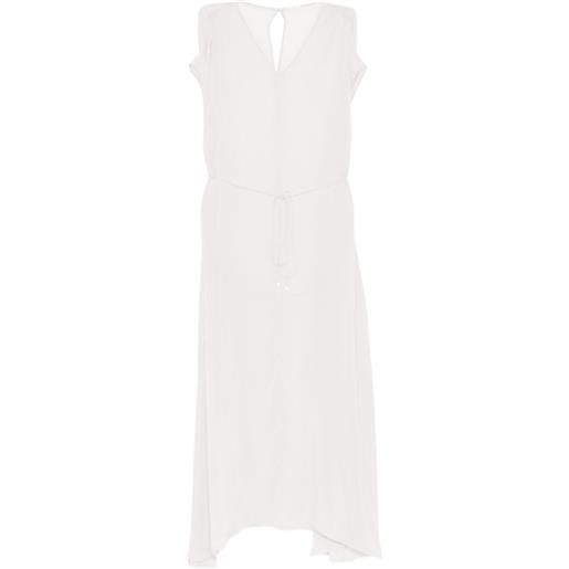 YEAREAST abito lungo con scollo a v - grigio